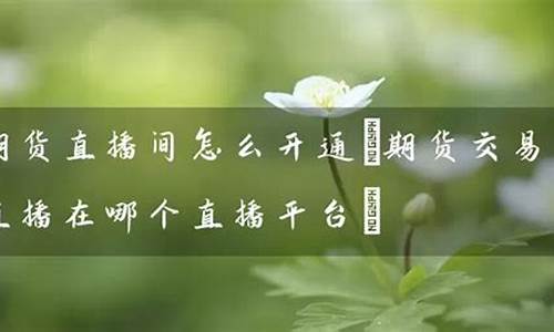 乐丰期货直播间在哪个位置(乐丰期货直播黄金期货直播)_https://www.cangshenghg.com_财经新闻_第1张