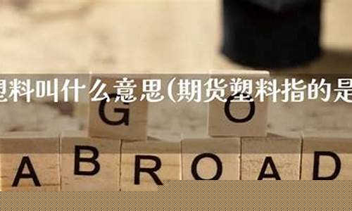 塑料期货叫什么(塑料期货叫什么行业)_https://www.cangshenghg.com_科创板_第1张