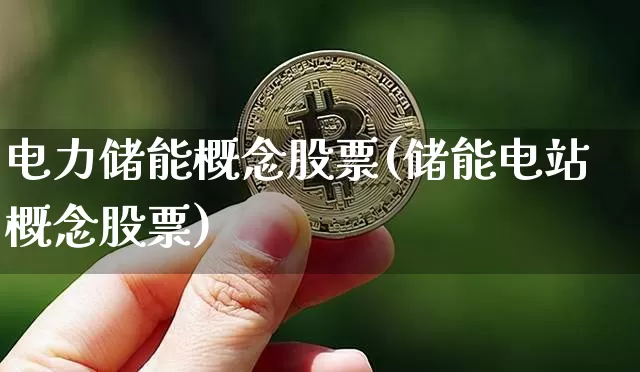电力储能概念股票(储能电站概念股票)_https://www.cangshenghg.com_创业板_第1张