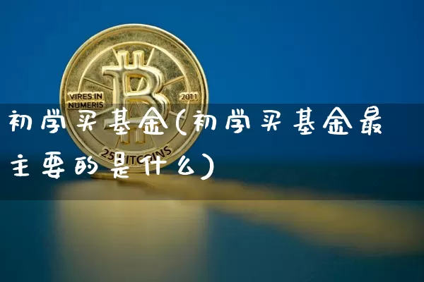 初学买基金(初学买基金最主要的是什么)_https://www.cangshenghg.com_科创板_第1张