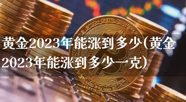 黄金2023年能涨到多少(黄金2023年能涨到多少一克)_https://www.cangshenghg.com_财经新闻_第1张