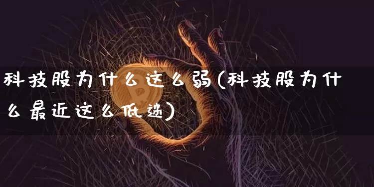 科技股为什么这么弱(科技股为什么最近这么低迷)_https://www.cangshenghg.com_科创板_第1张