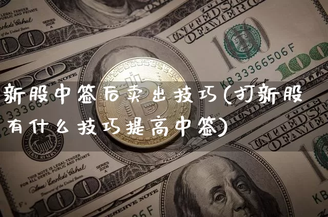 新股中签后卖出技巧(打新股有什么技巧提高中签)_https://www.cangshenghg.com_科创板_第1张