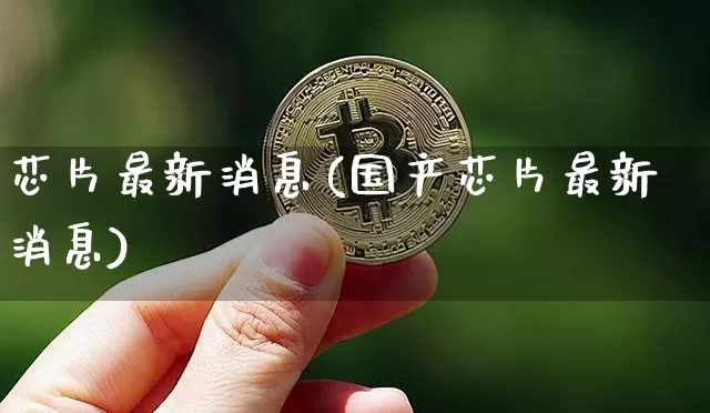 芯片最新消息(国产芯片最新消息)_https://www.cangshenghg.com_财经新闻_第1张