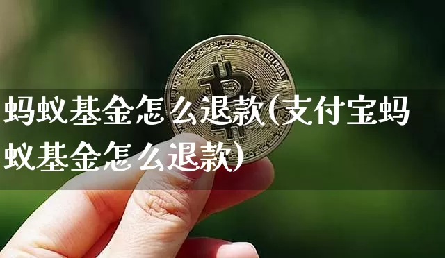 蚂蚁基金怎么退款(支付宝蚂蚁基金怎么退款)_https://www.cangshenghg.com_创业板_第1张