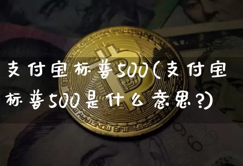 支付宝标普500(支付宝标普500是什么意思?)_https://www.cangshenghg.com_科创板_第1张