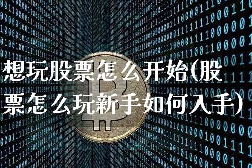 想玩股票怎么开始(股票怎么玩新手如何入手)_https://www.cangshenghg.com_创业板_第1张