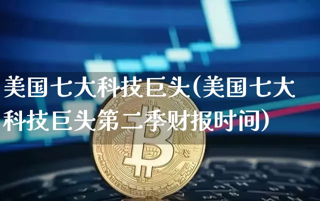 美国七大科技巨头(美国七大科技巨头第二季财报时间)_https://www.cangshenghg.com_科创板_第1张