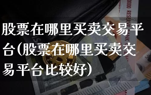 股票在哪里买卖交易平台(股票在哪里买卖交易平台比较好)_https://www.cangshenghg.com_北交所_第1张