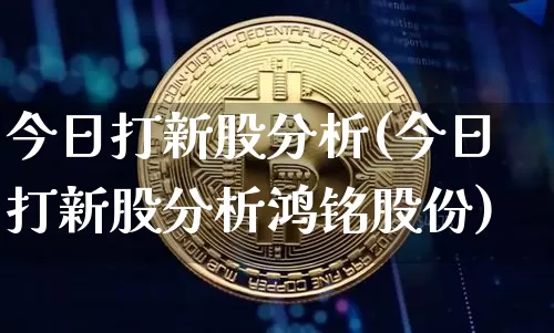 今日打新股分析(今日打新股分析鸿铭股份)_https://www.cangshenghg.com_科创板_第1张