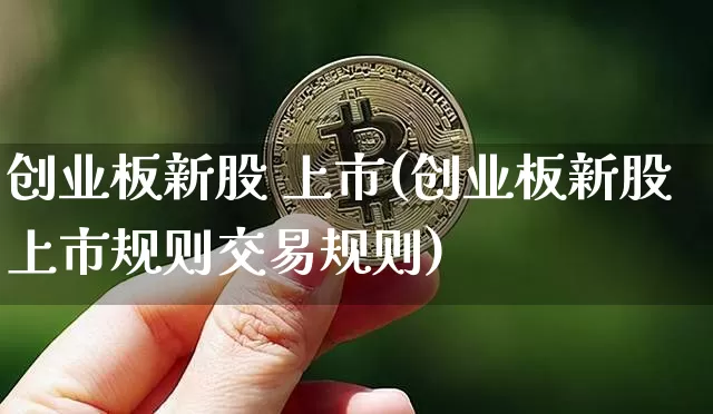 创业板新股 上市(创业板新股上市规则交易规则)_https://www.cangshenghg.com_科创板_第1张