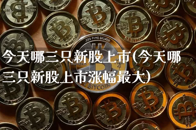 今天哪三只新股上市(今天哪三只新股上市涨幅最大)_https://www.cangshenghg.com_A股_第1张