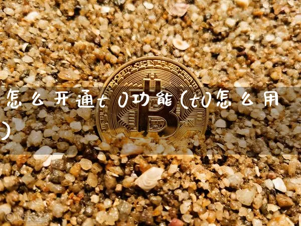 怎么开通t 0功能(t0怎么用)_https://www.cangshenghg.com_财经新闻_第1张
