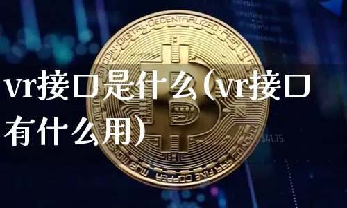 vr接口是什么(vr接口有什么用)_https://www.cangshenghg.com_创业板_第1张