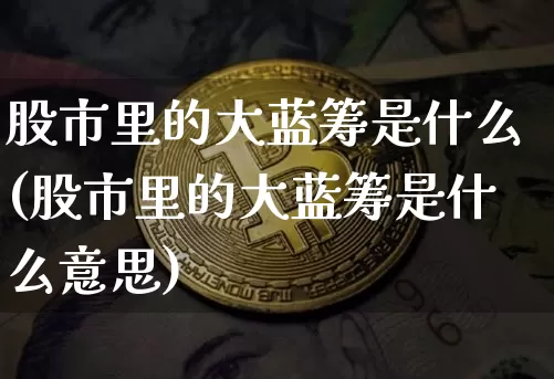 股市里的大蓝筹是什么(股市里的大蓝筹是什么意思)_https://www.cangshenghg.com_财经新闻_第1张