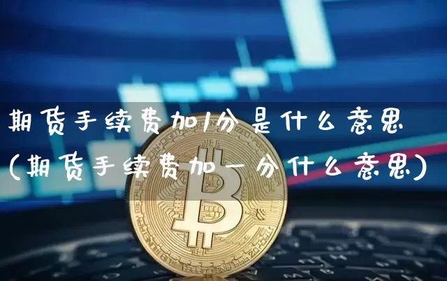 期货手续费加1分是什么意思(期货手续费加一分什么意思)_https://www.cangshenghg.com_A股_第1张