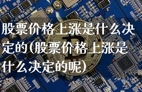 股票价格上涨是什么决定的(股票价格上涨是什么决定的呢)_https://www.cangshenghg.com_北交所_第1张
