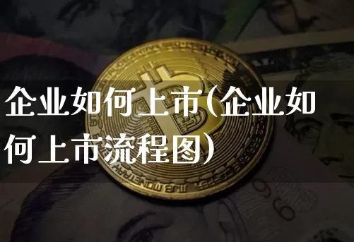 企业如何上市(企业如何上市流程图)_https://www.cangshenghg.com_科创板_第1张