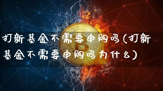 打新基金不需要申购吗(打新基金不需要申购吗为什么)_https://www.cangshenghg.com_创业板_第1张