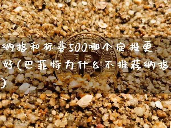 纳指和标普500哪个定投更好(巴菲特为什么不推荐纳指)_https://www.cangshenghg.com_创业板_第1张