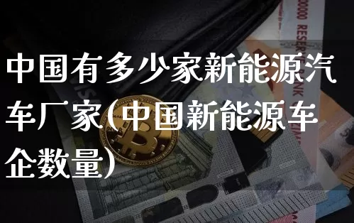 中国有多少家新能源汽车厂家(中国新能源车企数量)_https://www.cangshenghg.com_财经新闻_第1张