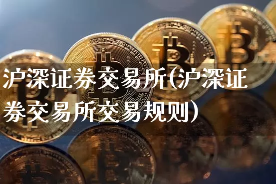 沪深证券交易所(沪深证券交易所交易规则)_https://www.cangshenghg.com_A股_第1张