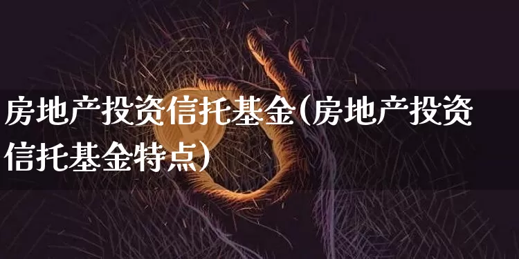 房地产投资信托基金(房地产投资信托基金特点)_https://www.cangshenghg.com_创业板_第1张