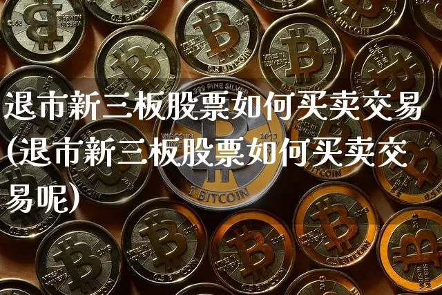 退市新三板股票如何买卖交易(退市新三板股票如何买卖交易呢)_https://www.cangshenghg.com_A股_第1张