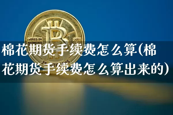 棉花期货手续费怎么算(棉花期货手续费怎么算出来的)_https://www.cangshenghg.com_财经新闻_第1张