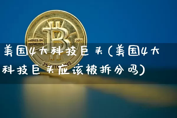 美国4大科技巨头(美国4大科技巨头应该被拆分吗)_https://www.cangshenghg.com_科创板_第1张