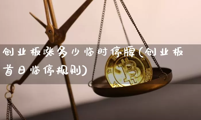 创业板涨多少临时停牌(创业板首日临停规则)_https://www.cangshenghg.com_创业板_第1张