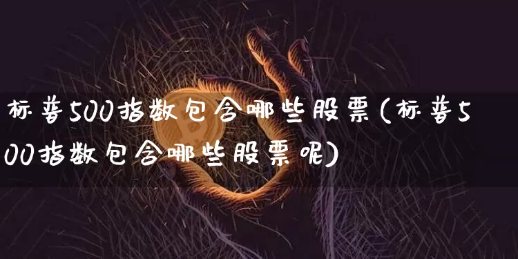 标普500指数包含哪些股票(标普500指数包含哪些股票呢)_https://www.cangshenghg.com_科创板_第1张