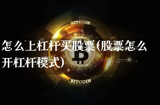 怎么上杠杆买股票(股票怎么开杠杆模式)_https://www.cangshenghg.com_创业板_第1张