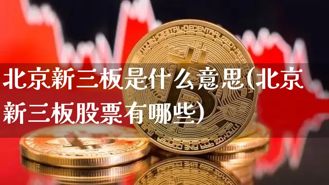 北京新三板是什么意思(北京新三板股票有哪些)_https://www.cangshenghg.com_科创板_第1张