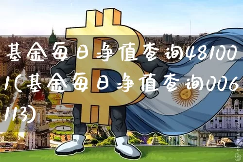 基金每日净值查询481001(基金每日净值查询006113)_https://www.cangshenghg.com_科创板_第1张