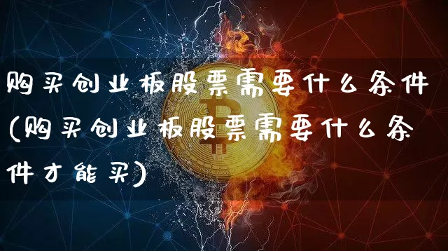 购买创业板股票需要什么条件(购买创业板股票需要什么条件才能买)_https://www.cangshenghg.com_财经新闻_第1张
