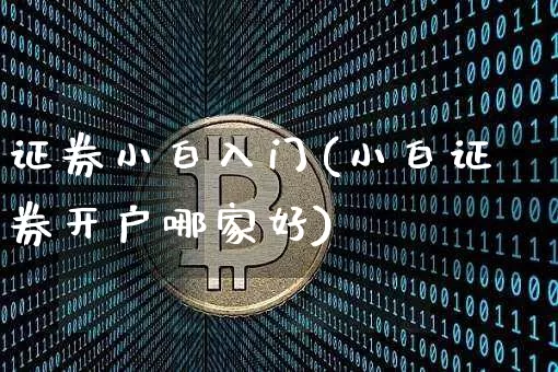 证券小白入门(小白证券开户哪家好)_https://www.cangshenghg.com_北交所_第1张
