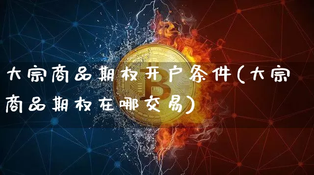 大宗商品期权开户条件(大宗商品期权在哪交易)_https://www.cangshenghg.com_北交所_第1张