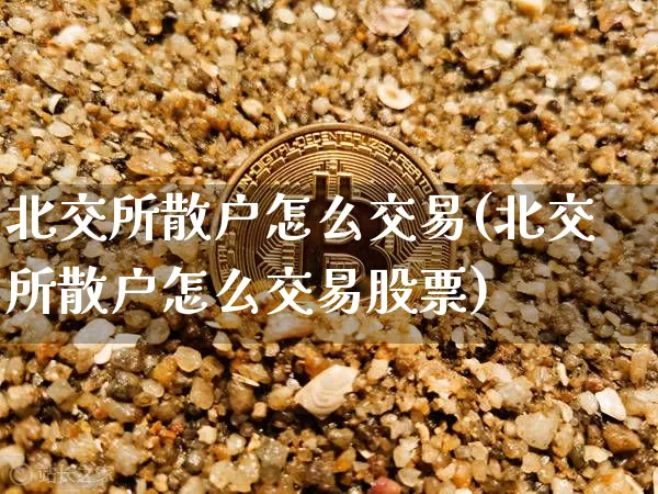 北交所散户怎么交易(北交所散户怎么交易股票)_https://www.cangshenghg.com_北交所_第1张