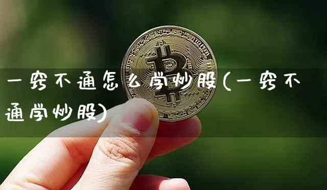 一窍不通怎么学炒股(一窍不通学炒股)_https://www.cangshenghg.com_北交所_第1张