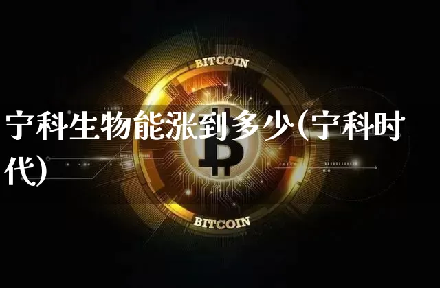 宁科生物能涨到多少(宁科时代)_https://www.cangshenghg.com_创业板_第1张