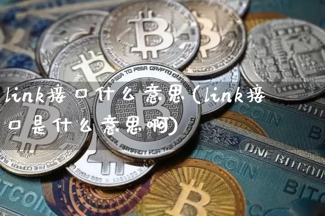 link接口什么意思(link接口是什么意思啊)_https://www.cangshenghg.com_A股_第1张