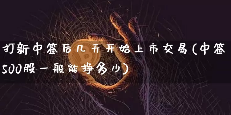 打新中签后几天开始上市交易(中签500股一般能挣多少)_https://www.cangshenghg.com_财经新闻_第1张