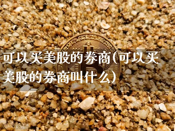 可以买美股的券商(可以买美股的券商叫什么)_https://www.cangshenghg.com_北交所_第1张