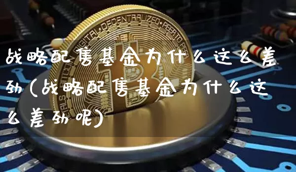 战略配售基金为什么这么差劲(战略配售基金为什么这么差劲呢)_https://www.cangshenghg.com_创业板_第1张