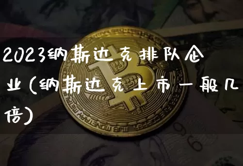 2023纳斯达克排队企业(纳斯达克上市一般几倍)_https://www.cangshenghg.com_北交所_第1张