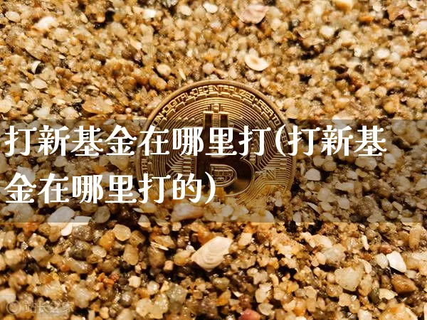 打新基金在哪里打(打新基金在哪里打的)_https://www.cangshenghg.com_创业板_第1张