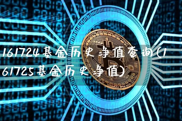 161724基金历史净值查询(161725基金历史净值)_https://www.cangshenghg.com_财经新闻_第1张