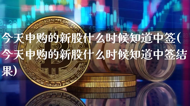 今天申购的新股什么时候知道中签(今天申购的新股什么时候知道中签结果)_https://www.cangshenghg.com_财经新闻_第1张