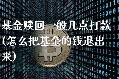 基金赎回一般几点打款(怎么把基金的钱退出来)_https://www.cangshenghg.com_科创板_第1张